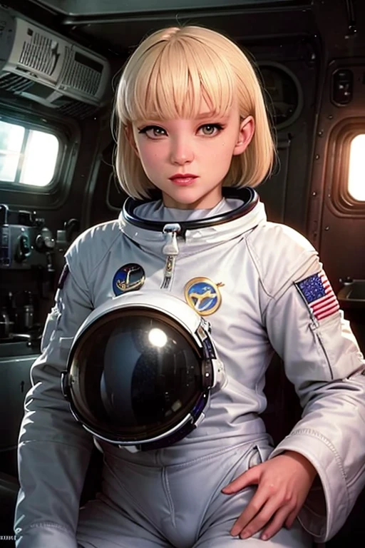 The astronaut