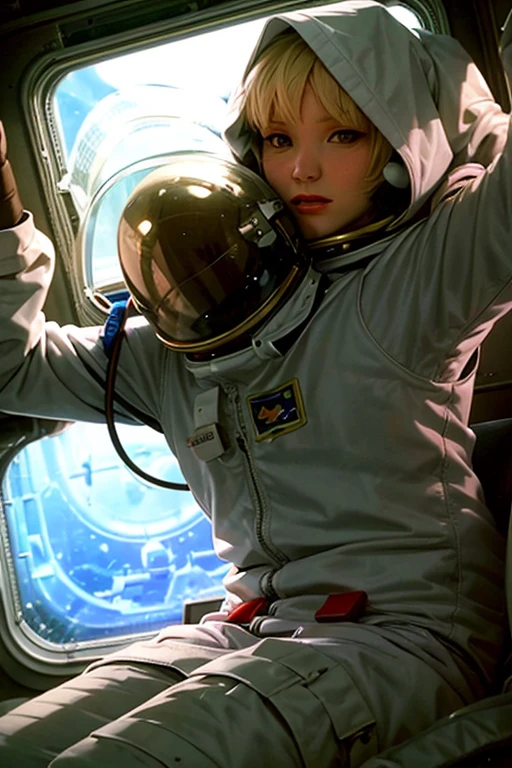 The astronaut