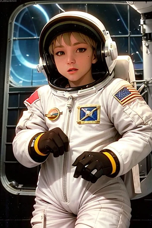 The astronaut