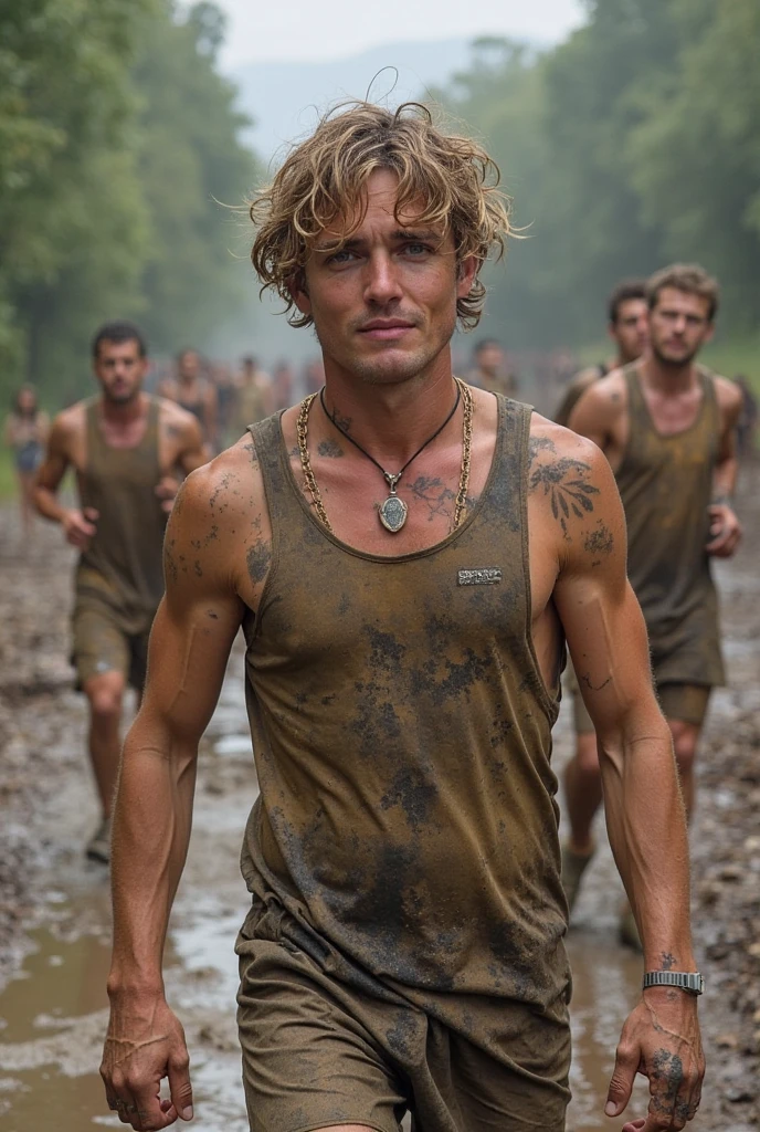 Man elf, handsome,Britisher, elf ears,short hair,Linen Whitegold hair color ,,sport body, big muscle, Handsome face,flawless white skin, cute, pointed ears, wood elf, bowman, pull the bow, pull the bow, shooting bow, action pose, arrows, quiver, leather belt, chest guard, arm guard, shirtless, boots, full body,(Absurdres, intricate details, masterpiece, best quality, high resolution, 8k),(18 year old boy ,(pleased, pleasure face , blush, horny smirk, forest background, big bulge, nsfw, see through,big bulge and big butts,(Best quality, 8k, Masterpiece).,Smiling face, good mood.highest detail, superior quality, natural lighting, beautiful, sexy, correct anatomy, good composition,realistic shapes, realistic skin tones,Natural eyes,realistic eyes,looking up at viewer,vpl,realistic muscles,Realistic wrinkles on the skin,Realistic arms and legs,Realistic face,realistic hair,Make a sexy and seductive face, man focus,amazing composition, front view, HDR, volumetric lighting, ultra quality, elegant,Post a erotic photoshoot,Realistic pose,detailed hair,full body,Fujifilm XT3 photorealistic art by midjourney