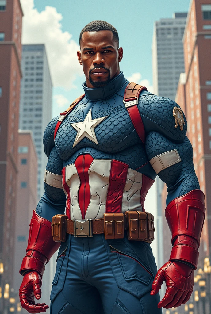 Young Black Captain America Injured