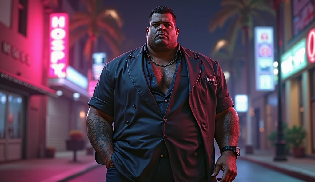 Create Tommy Vercetti from Gta vice city but he has to be dwarf or small 