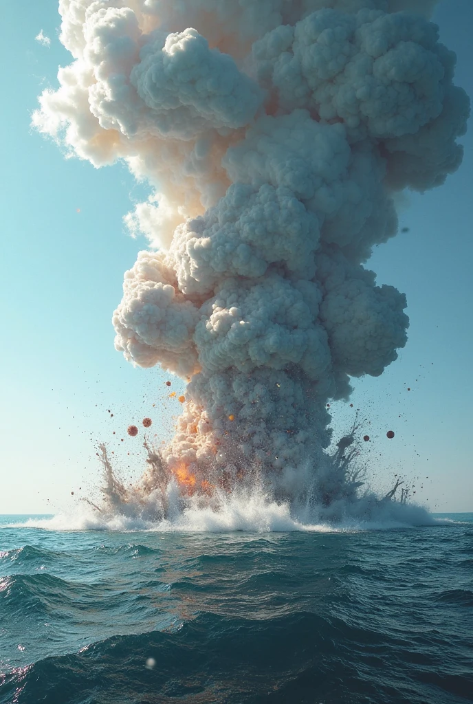 HDR photo of <lora:Film Stock Footage Style:1>
Medium cinematic shot of a large explosion of colorful clouds over a body of water Kodak Vision3 500T Film Stock Footage Style, High dynamic range, vivid, rich details, clear shadows and highlights, realistic, intense, enhanced contrast, highly detailed