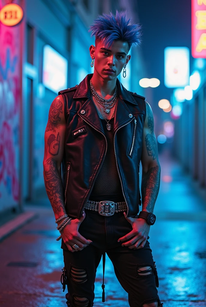 Punk man