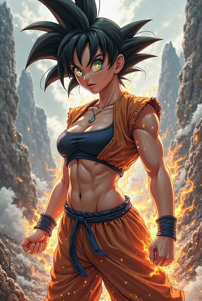 If Goku is a female 