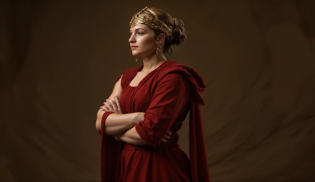 I am the warrior of antiquity having faith in war and peace my body has suffered and has scars of war but hope for peace , The most important message is that women can be our best leaders. , 24 k rules of thirds light and dark shadows of volume unique work masterpiece