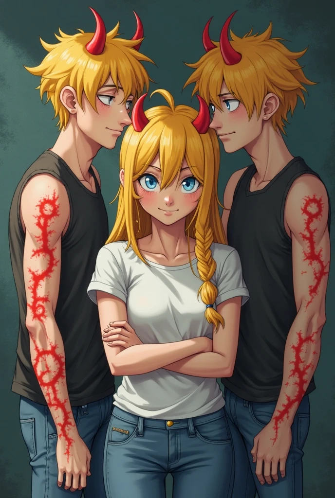 Rin and Len Kagamine in the zombie apocalypse