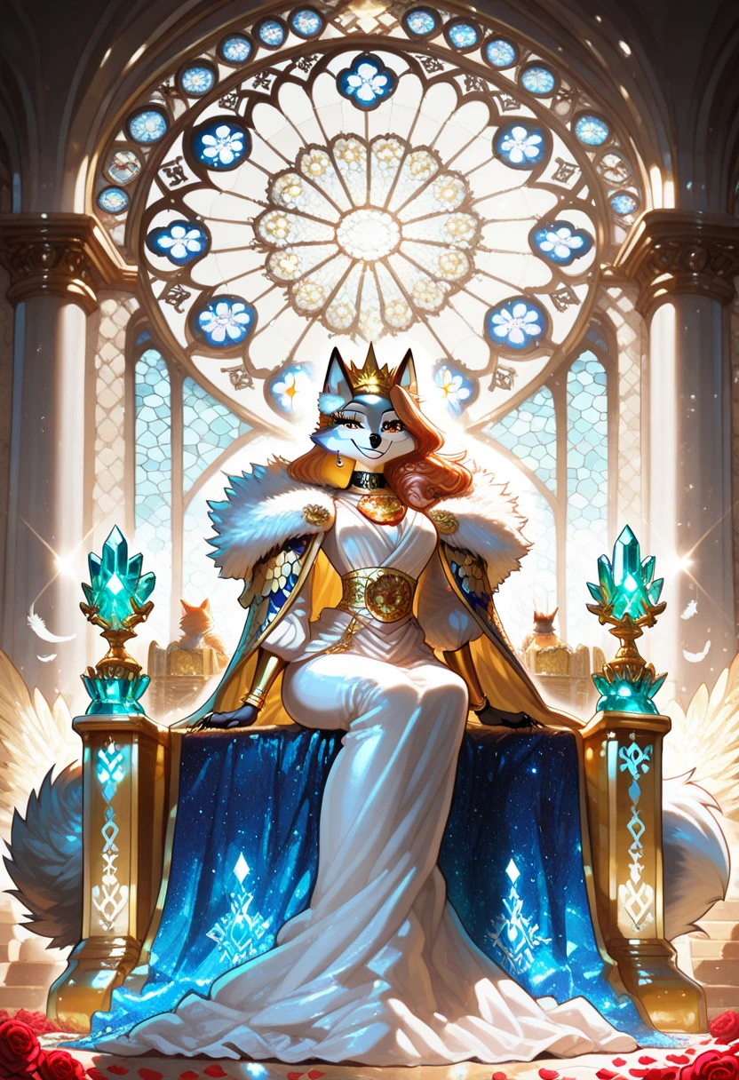 furry Queen female majestic elegant beautiful SeaArt AI furry-queen-female-majestic-elegant-beautiful-seaart-ai
