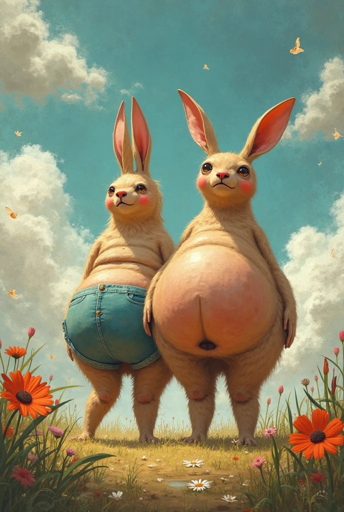 solo, kangaroo, three identical heads on one body, bald, beards, kangaroo ears, kangaroo tail, masculine, necks, eyes, nipple piercing, ear piercing, prince albert piercing, adult, male, 50 years old, stylized 3d, by disney, by rembrandt, by pixar, by dramamine, fat, flabby, dadbod, chubby, big belly, beach background, dancing crowd, nude, flaccid penis, hairy testicles, big nipples, correct hands, correct anatomy, ultradetailed, best quality, detailed masterpiece, highly detailed masterpiece, 4k, professional cartoon, detailed pose, detailed expressions, laughing, annoyed, shouting, dancing
