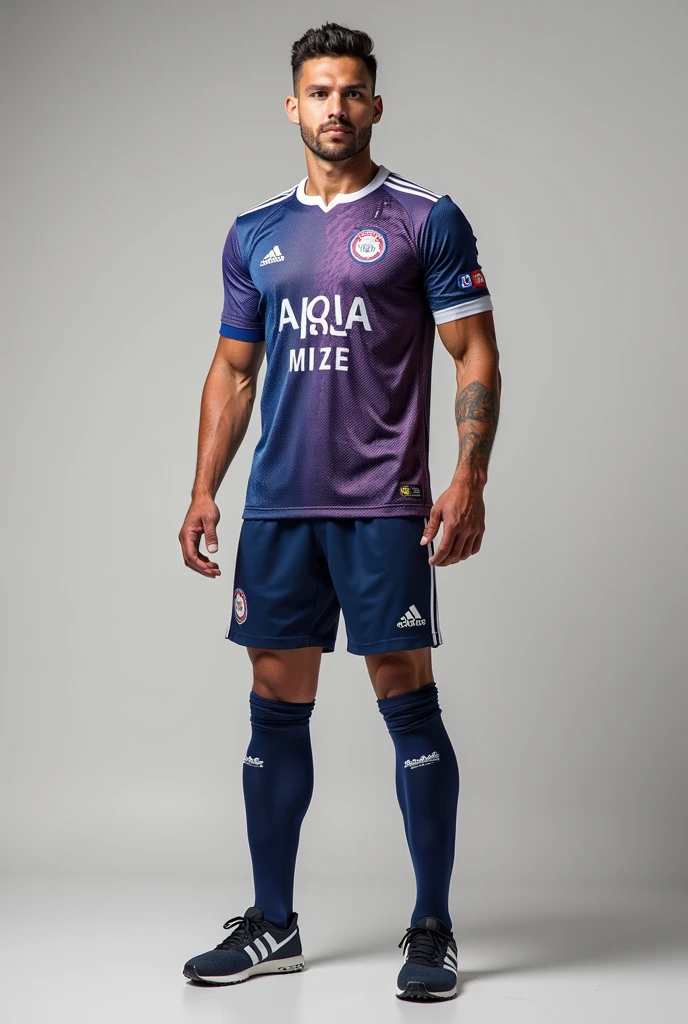 Create a blue and white kit for millwall sponsorship joma