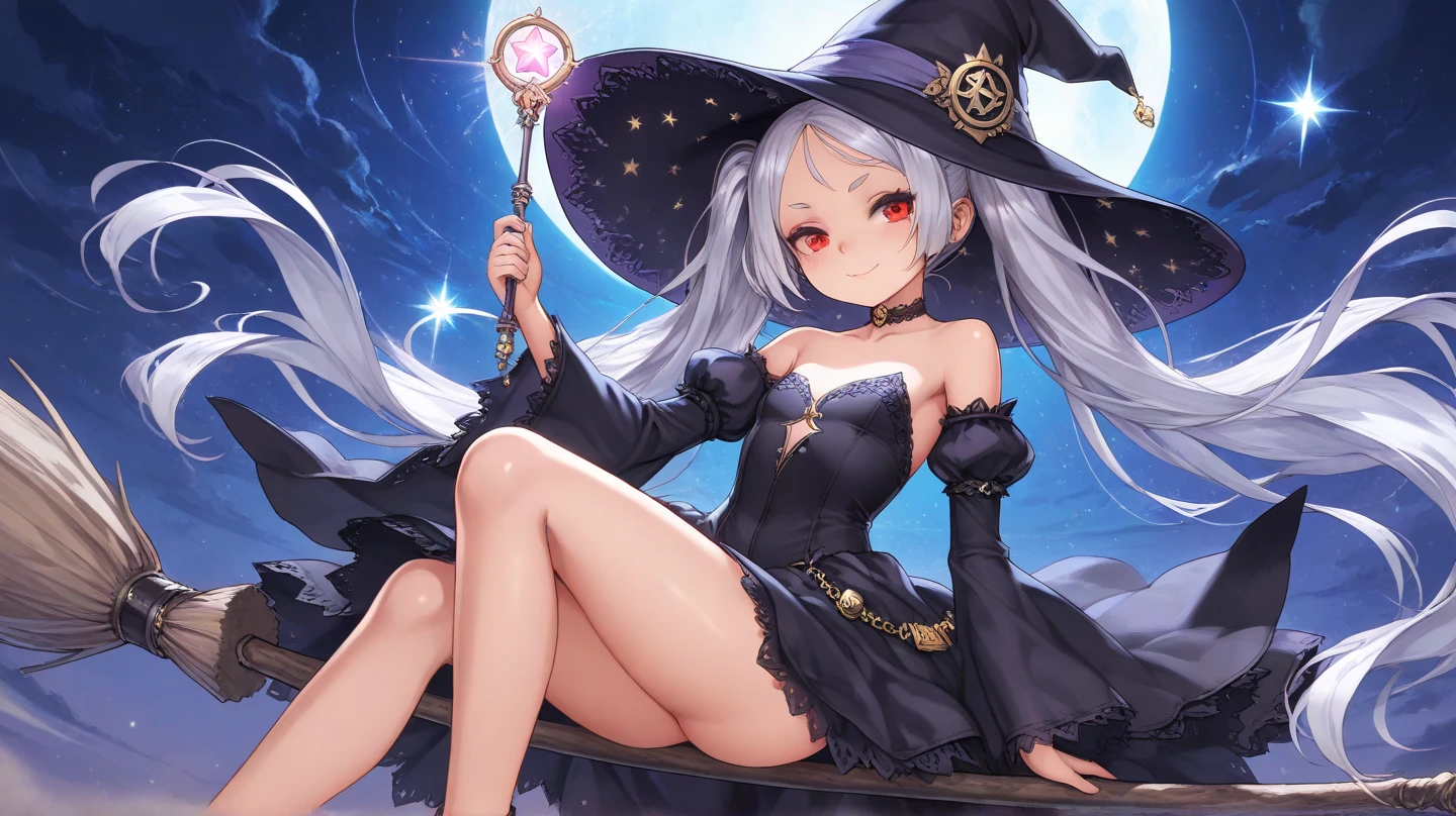 Masterpiece、Happiness Space、A cute pose of a witch