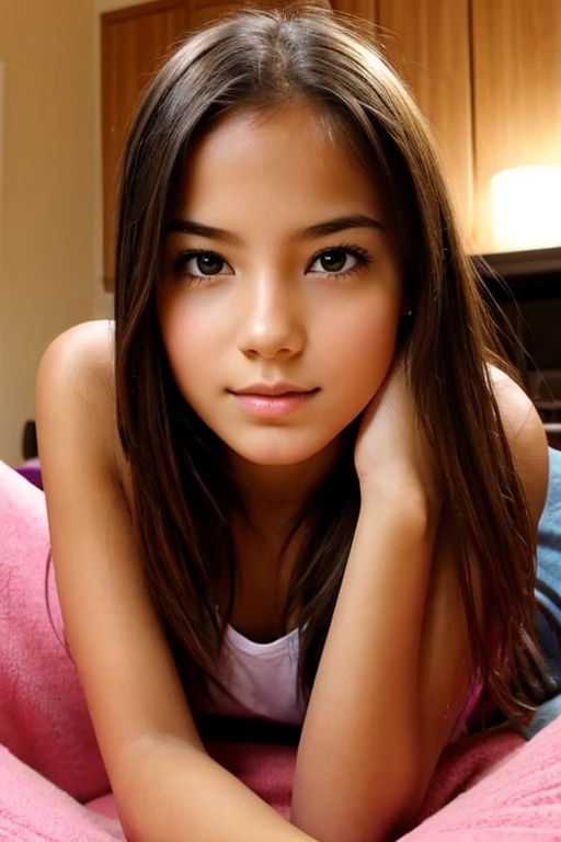 Beautiful girl with big ears