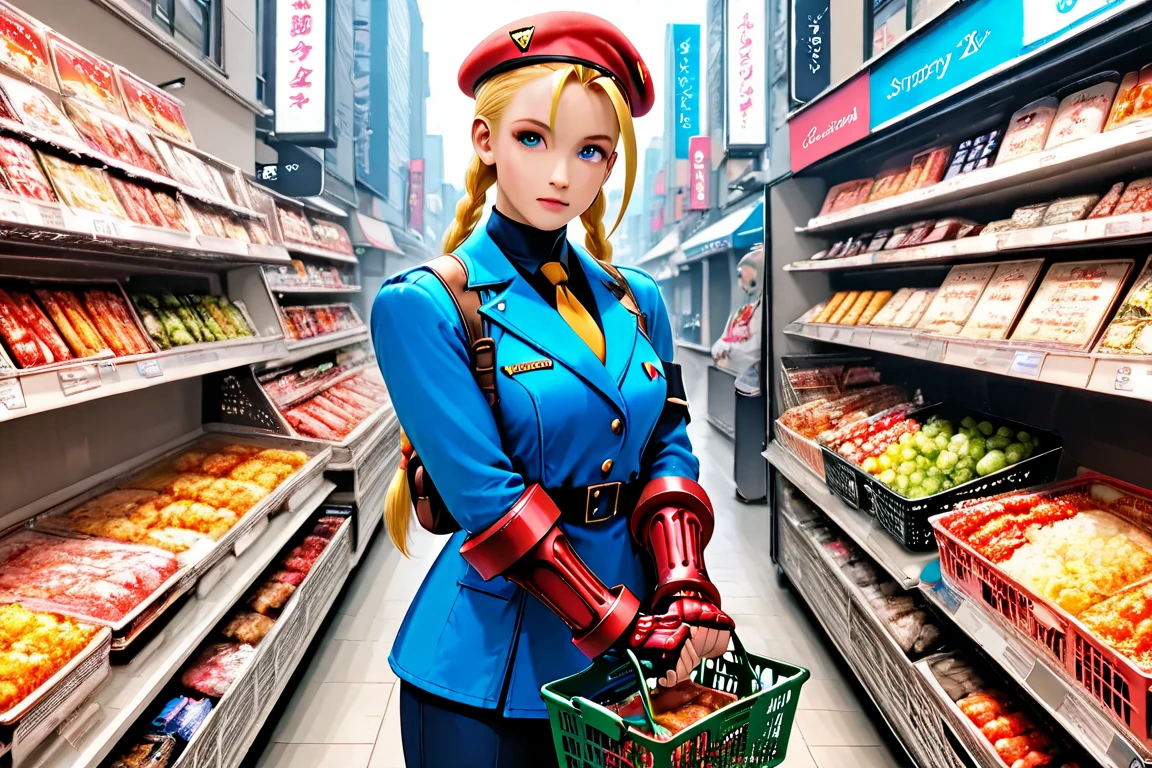 Samus amran woman shopping