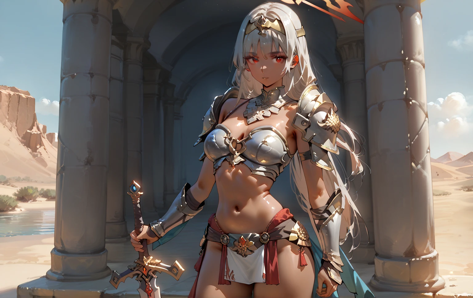 super high image, super detail, super high resolution, adult female, sexy, beautiful, cute, flat chest, abs, professional lighting