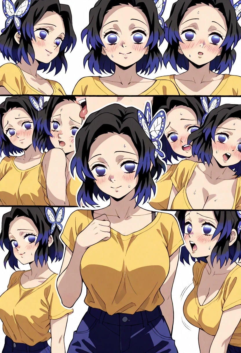 1 solo, chibi, Buttercup, young proportions, flat chest, exposed boob, oversized night pijama, showing one boob, sleepy, yawning, closed eyes, grumpy, messy hair, bedroom background, morning light,rubbing eye,
(best quality, masterpiece, RAW photo,ultra-detailed:1.2), 1girl,solo,looking at viewer,smile