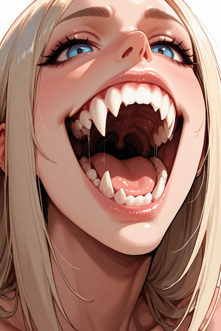 ((saliva))