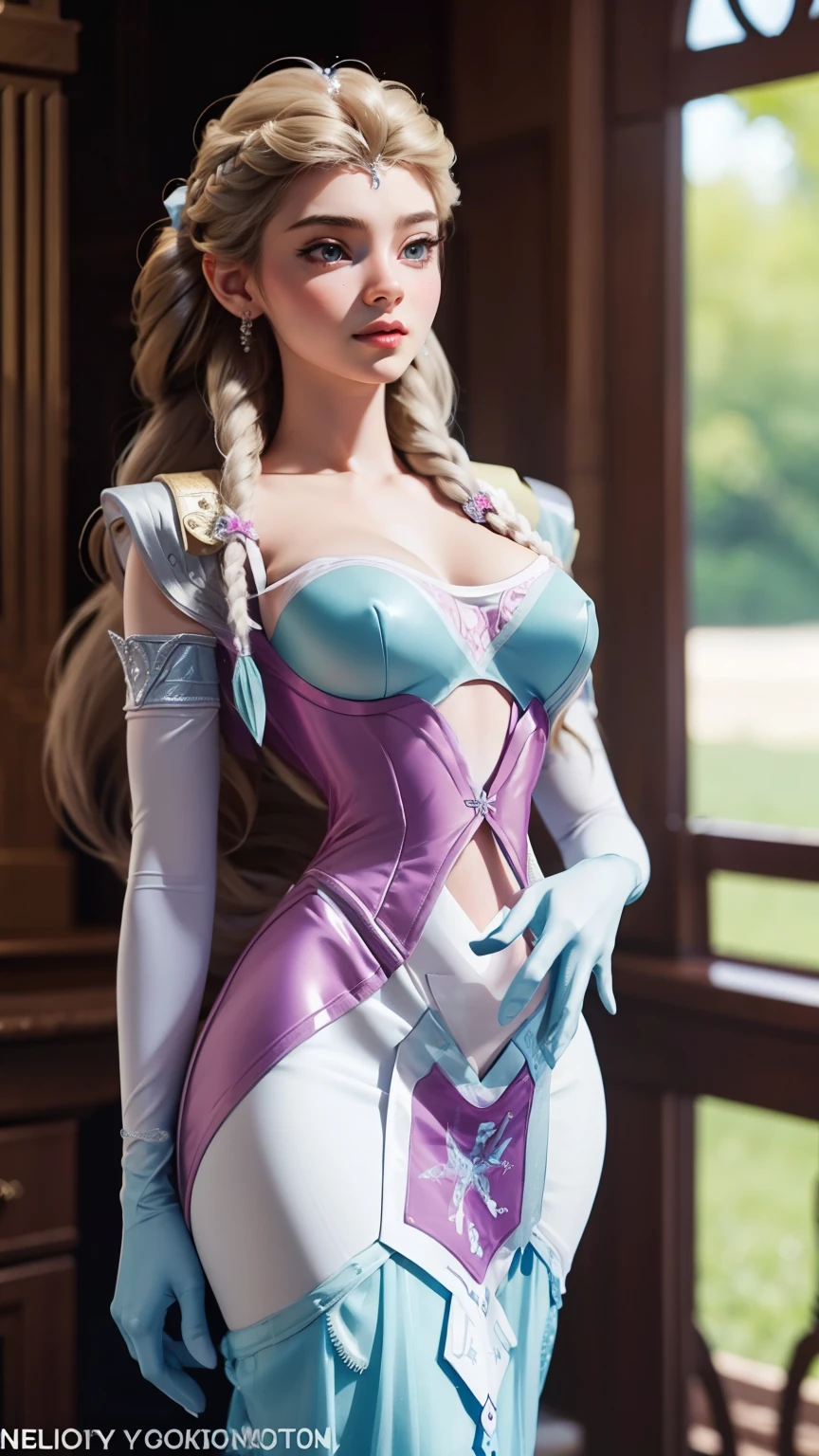 Young Elsa is very hot. busty. cutout. production.. 💗 💕 💮.