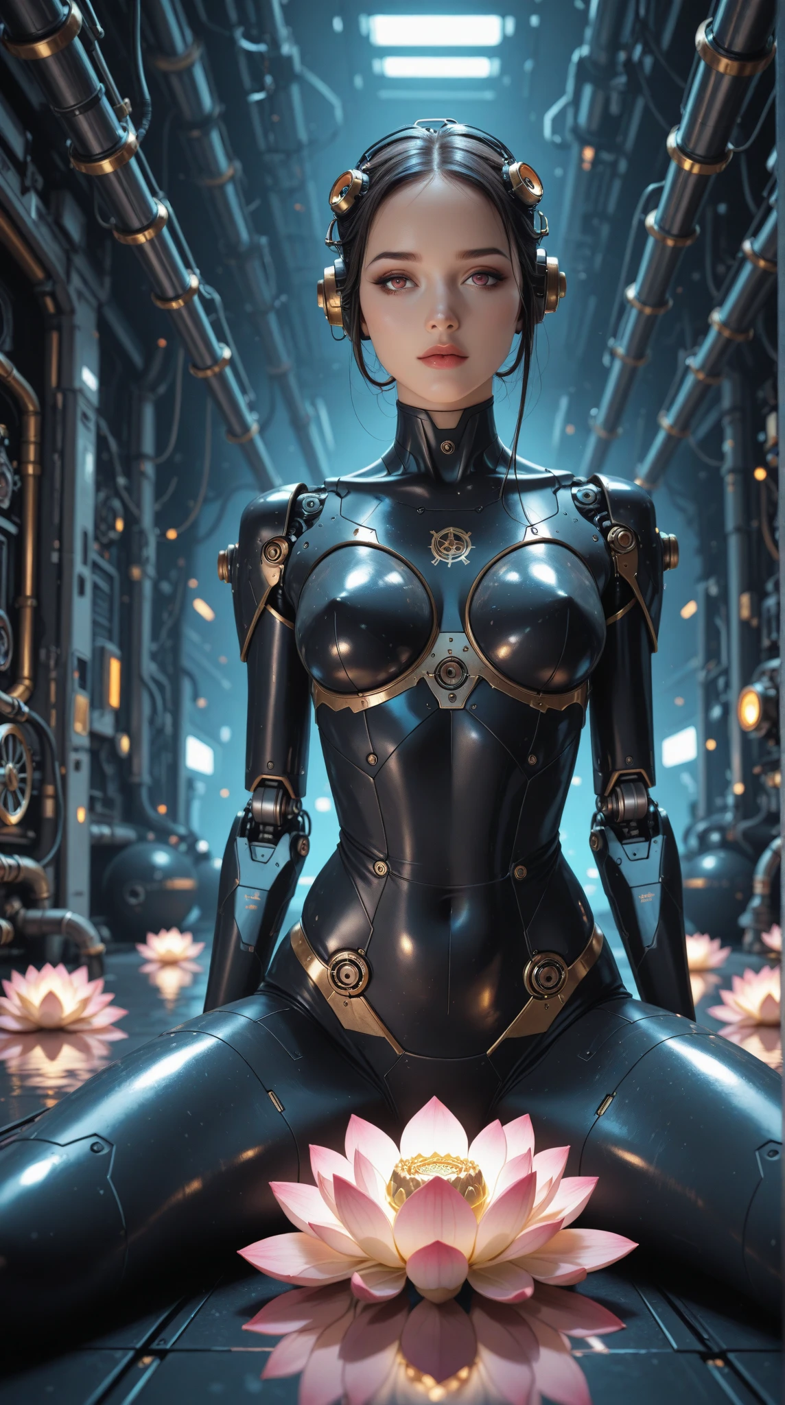 Translucent ethereal mechanical girl,((transparent)) Futuristic girl,Mechanical joints,futuristic urban background,ModelShoot style, (Extremely detailed Cg Unity 8K wallpapers), Abstract stylized beauty,,surrealism, 8K, Super detail, Best quality, Award-Awarded, Anatomically correct, 16k, Super detail (transparent)