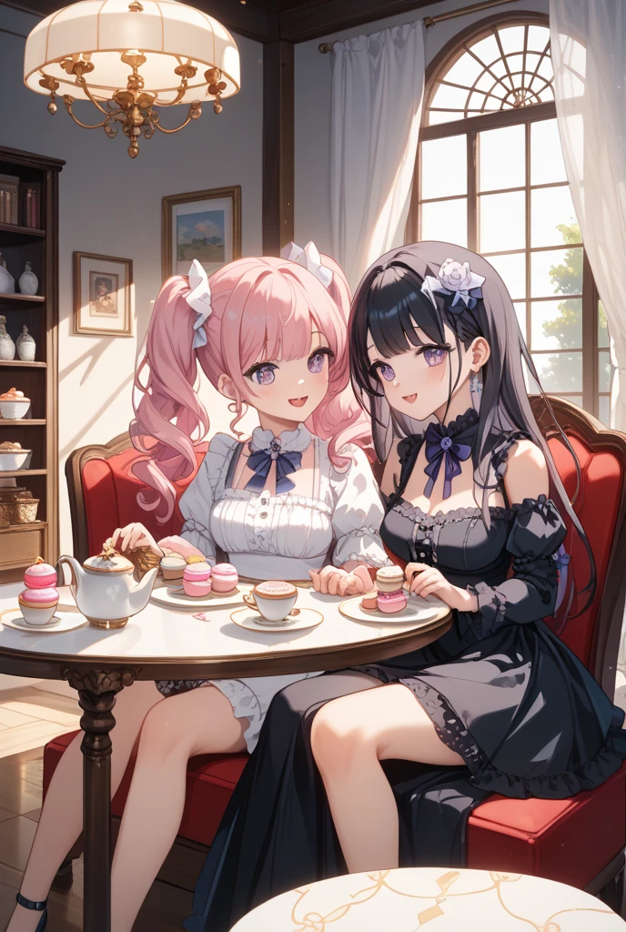 Vanilla, strawberry, and chocolate girls.