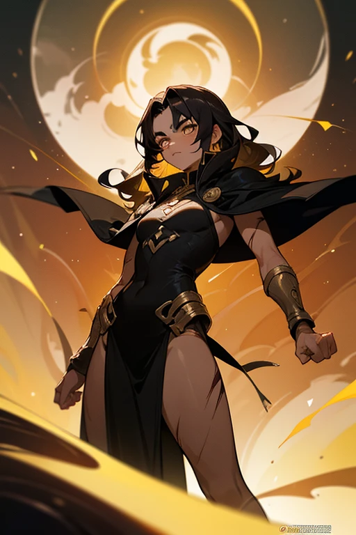 melhor qualidade, Girl long hair dress long breasts long cape red medium belt black bright red eyes, cabelo preto, colar, pose fofa, black collar high black pants, angry expression, pose de lado, batom vermelho na boca, dentro de um navio, em alto mar, mar atras, Olhos vermelhos, cabelo curto pretos, olhos vermelhos brilhantes, pirata, navio de pirata, Pose para cartaz, com uma katana, segurando um livro, arqueologa colar, bracelete, usando oculos de arqueologa, boa hancok Cobra amarela pose sexy bonita e elegante sentada em uma poltrona