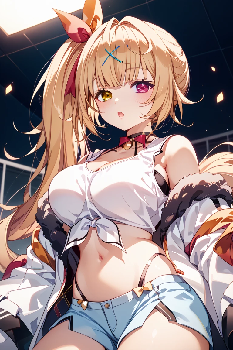 (from above:1.2),(from side:0.9), ((Face)), (Close-Up:0.4), (RAW photo:1.2), delicate and beautiful, wonderful, Fine detail, official art, huge file size, Ultra-detailed, very detailed girl, very detailed eyes and face, Bright on the face、Photorealistic perfect body、Ultra-high image quality、Ultra-high realistic image quality,(with sparkling eyes and a contagious smile),(her thin pubic hair:1.4),(Japan Gal:1.3)、(Teenage face:0.8)、(cute black see-through nightgown)、(twin)、(small-breasted:1.2)、(cleavage of the breast:1.0)、(Gravure Pose:1.4)、(Cowboy Shot、Thigh up:1.0)、Waist slender、(bangss)、(brown hair color:1.1)、(voluminous curly hair:0.3)、(long hair:1.2)、(good lighting)、A smile、Gal Style Makeup、Gal style earrings、Gal style bracelet、(Gal style long necklace)、shopping street,happy smile, smiling,((Very happy smile))、Show shoulders、Complex patterns and transparent materials、Artistic depiction of seductive women, Emphasizes her charming silhouette,