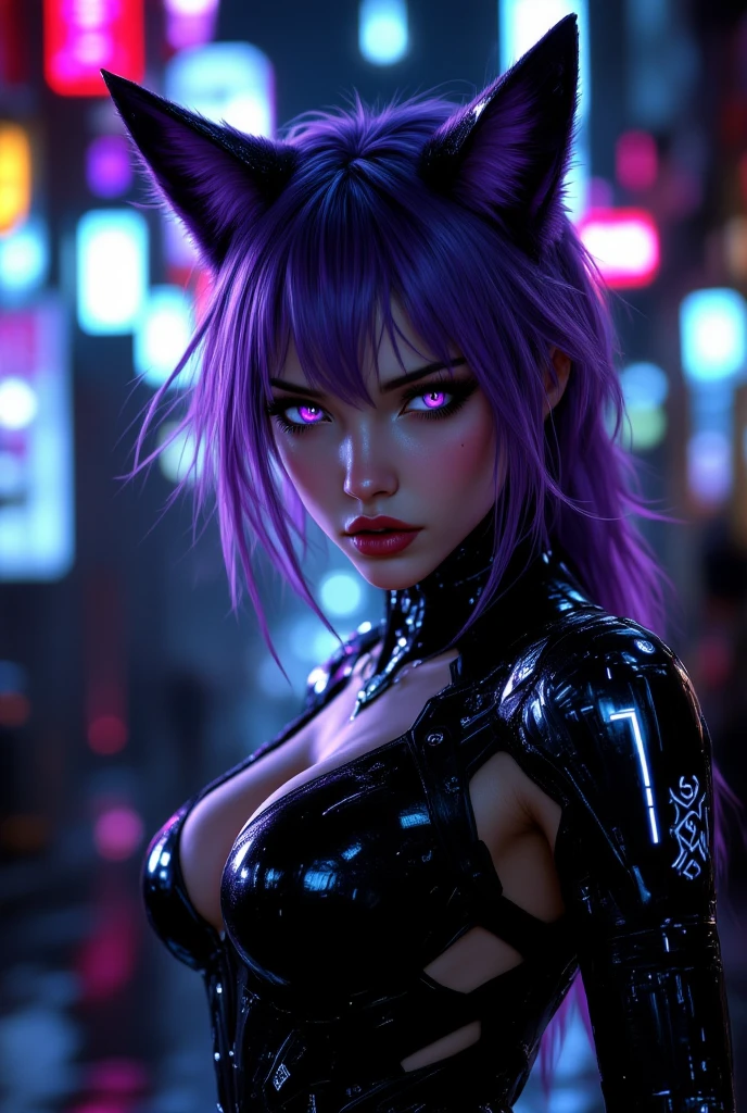 (ultra realistic,32k,RAW photo:1.1),(high detailed skin:1.1), 8k uhd, dslr, high quality, film grain, (makeup, mascara:1.1), lips,(thick\lips\),
(shiny glossy translucent clothing:1.1), <lora:Lin-v01:0.7>mouse girl, mouse ears, animal ears, pink hair, long hair, hair between eyes, pink eyes, <lora:add_detail:0.78>, huge breast, (upper body:1.2)
Sitting with one hand on the cheek,
(busty:1.1) , (chubby:0.1),(radiant:1.2),<lora:LowRA:0.4>, dark theme, neural-linked gaming den, immersive gaming parlors, neural interface tournaments, battlegrounds