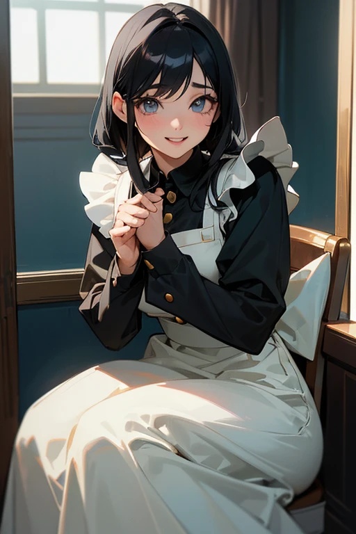 looking at viewer, (masterpiece:1.4), (best quality:1.4), indoors, sitting, {long hair|short hair}, (wavy hair:0.9), (happy face),
sunlight, shiny skin, black hair, {day|dawn|night|mornig},