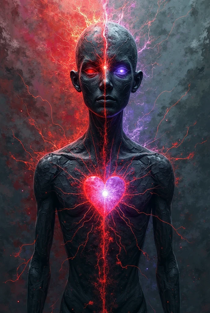 (??????? of a Red Heart, There is an eye in the ventricle),(There is a beautiful eye in the ventricle of the heart:1.3)(Clear red glowing heart beating:0.85),Black light art,sharp focus,Toned muscles,Background human upper body muscles, fantasy,Reality,cartoon,3d rendering,James Jean (James Jean) super fine, Eighth Route Walker, Behavioral Contest Winners, vanity, trumpet, modern, 超Reality主义