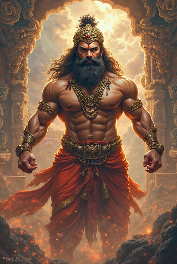 Lord Hanuman for money only face mix full body