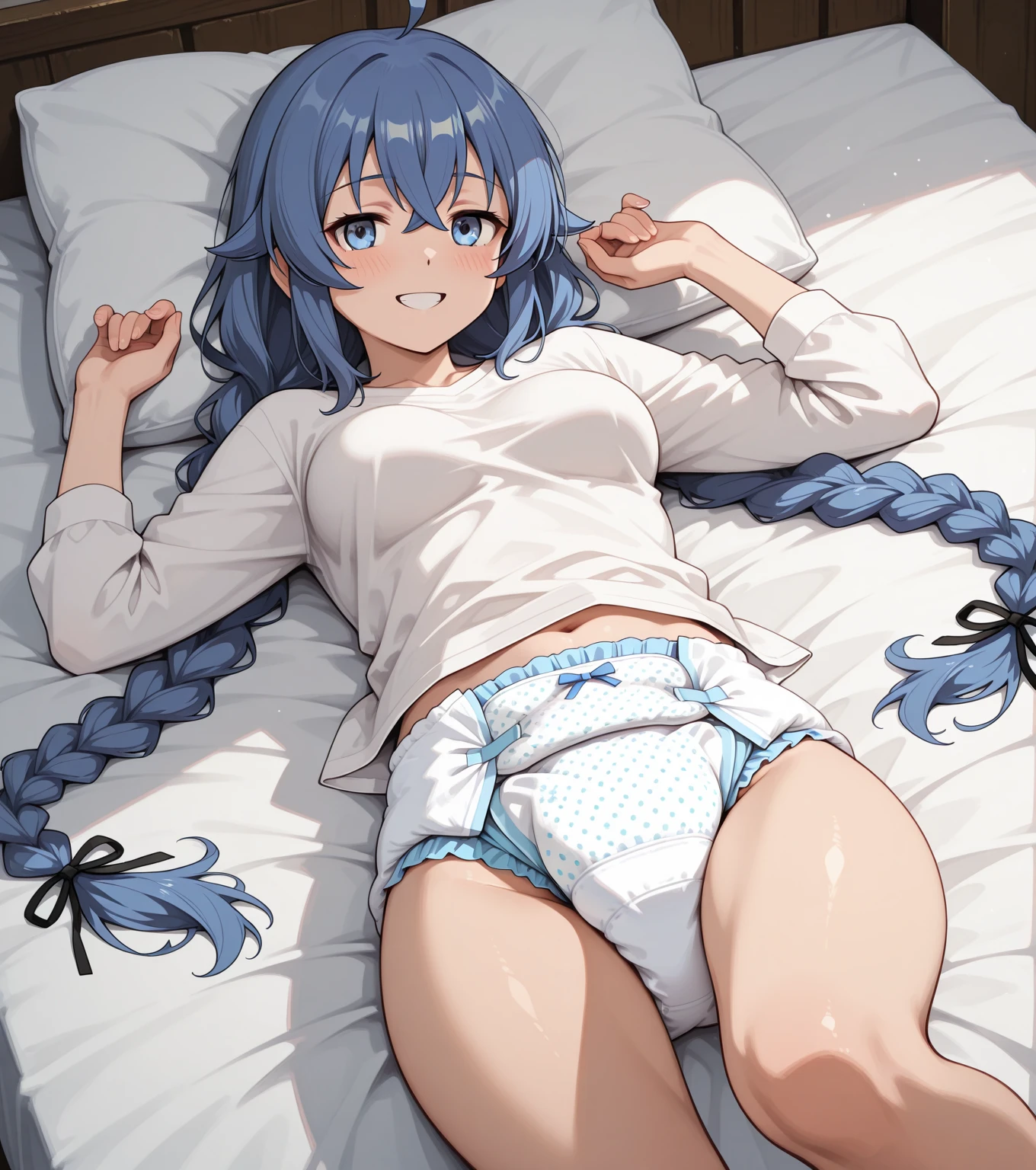 a  half naked small boobs and 