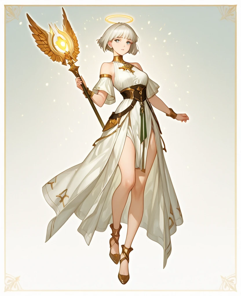 Themis,Goddess of criminal law,august,Short hair,Hold the balance,Hold a sword,Flower frame,Decorative panels, abstract artistic, Alphonse Mucha (tmasterpiece, best qualtiy, A high resolution: 1.4), A detailed, Complicated details, 4K, Color splattering, Line art, Fibonacci, starrysky, natta, exteriors, Clouds, Reflectors, Eau, magick, (tarot cards),Cards, ((beautiful golden crystal star)) buliding, palaces, Patterned, Sumeru, Clouds, themoon