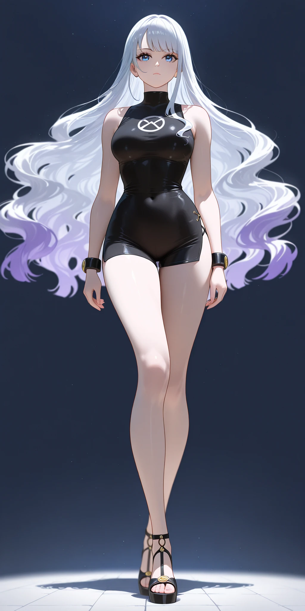 change arm position to raised open arms