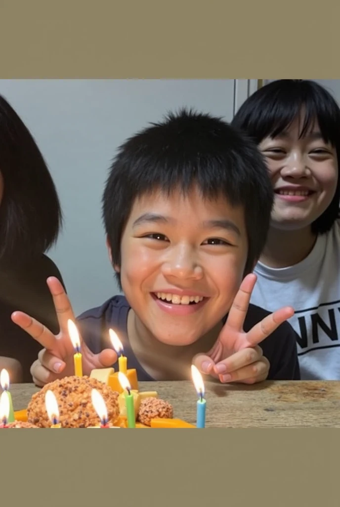 There was one wearing a party hat,Little boy with skateboard, 2 years old, 5 years old, Happy kids, wearing a party hat, ???, 4 year old, Four years old, happy birthay, 3 5 years old, 35 years old, years old, at a birthday party, he is 3 5 years old, 25 years old