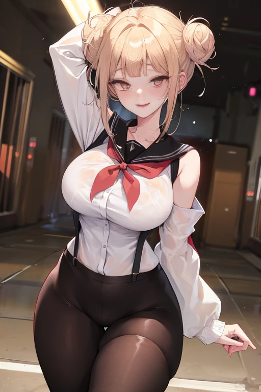 Ino yamanaka, Wet, latex, Night, rain, Storm,full bodyesbian,a sailor suit,Long white stockings,downpours, Up,Be red in the face,perspire,stooped,Bigboobs