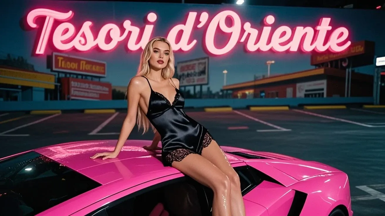 Margot Robbie como a boneca Barbie, dentro da caixa de boneca, extremamente sexy, pernas grossas, bunda grande, usando roupas curtas