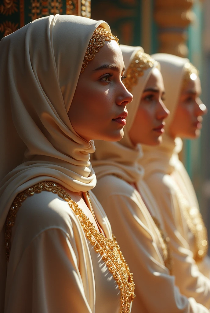 Arabian Muslim women 