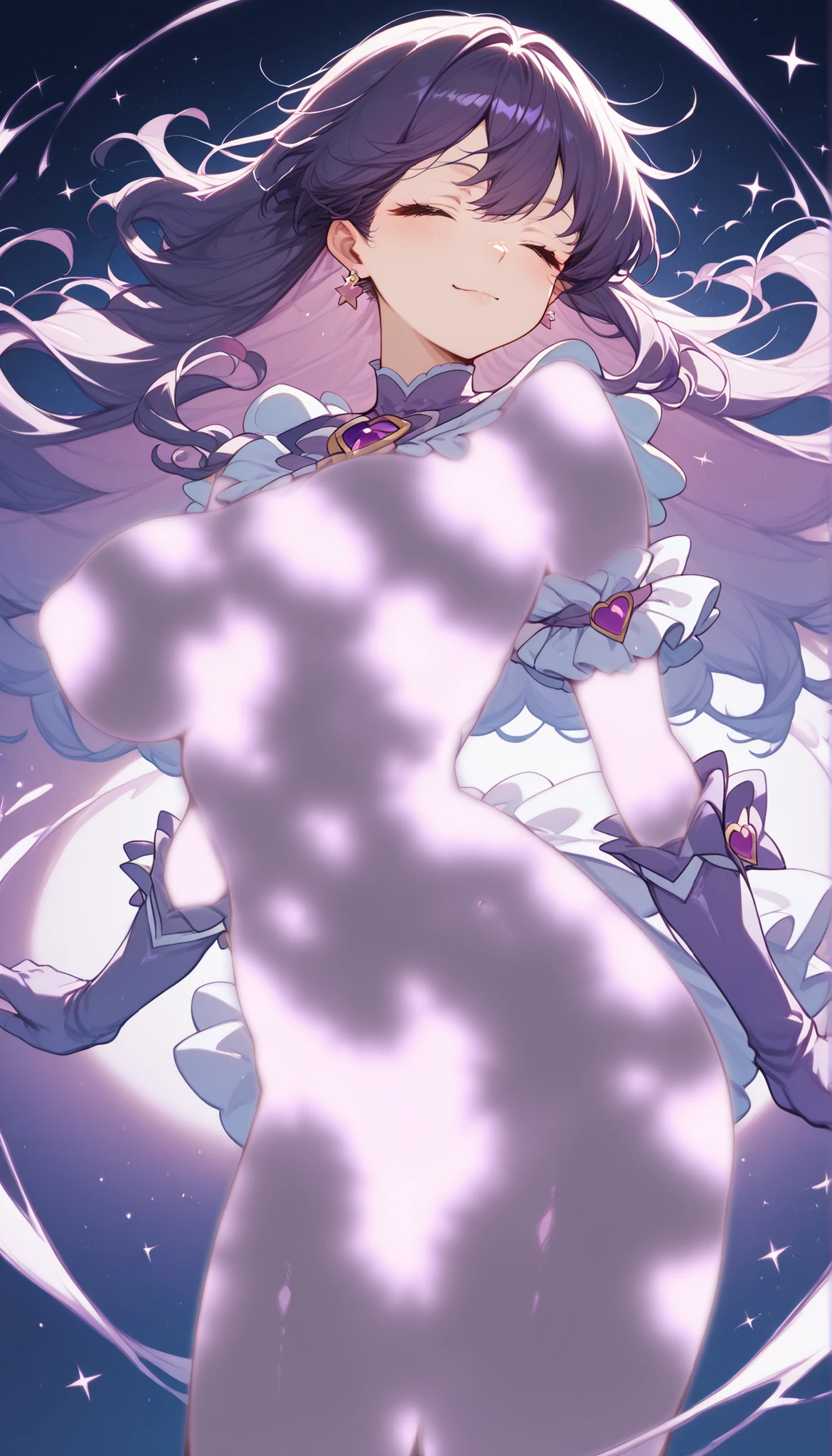 NSFW:1.3, 1 oneesama, magical girl in badly torn magical dress ,dancing:1.3, magical uniform , 20 year old, Full breasts, {{Large breasts, nipples out}} , portlate ,Official art, close up view, torned Panties, A large amount of semen on the chest:1.3 ),different hair, pieces of cloth is flying:2.0, grabbing magical cepter :1.8,
break; (completely torn magical dress:1.6),badly torn skirt:1.4
break; Troubled and surprised expression:1.4, bouncing breast:1.2