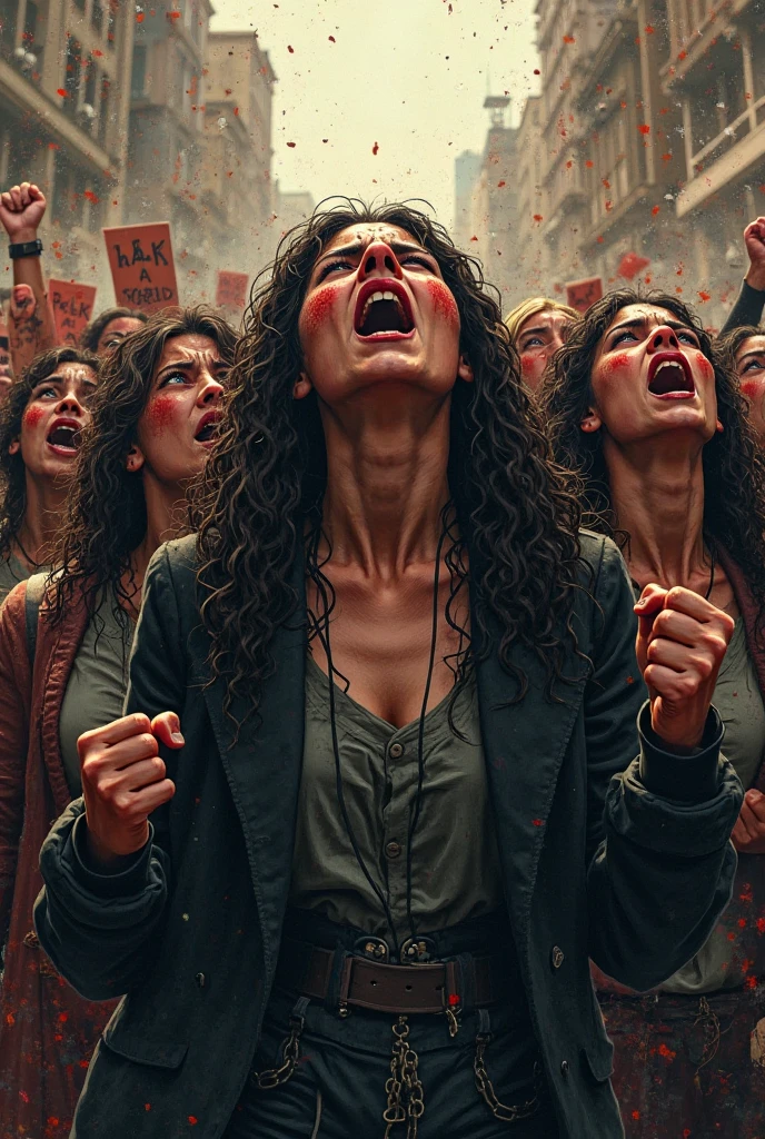 Protest against rape cases