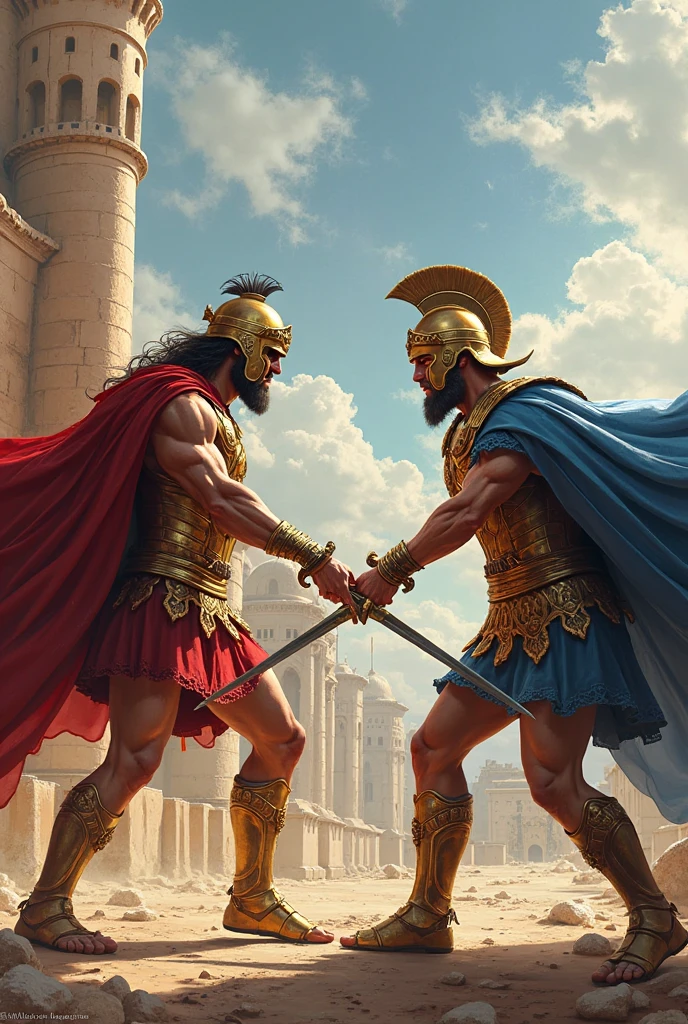 Tamil king kill roman king