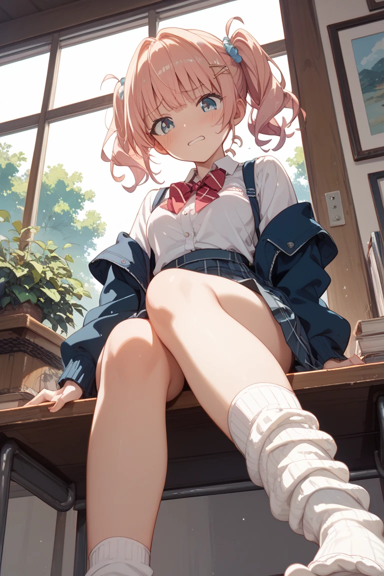 angrily、annoyed、Opened mouth