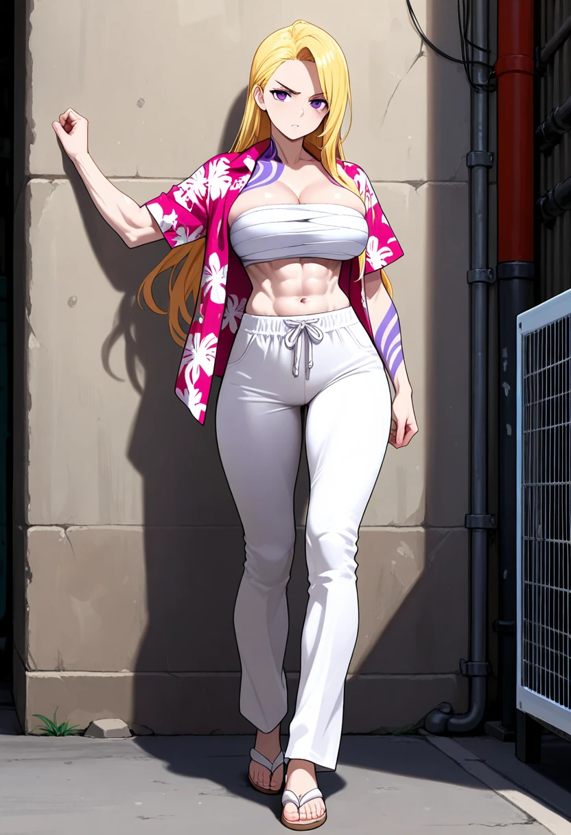 i have straight but slightly curly long hair that goes over my eyes and goes down to my waist. I am a long blonde hair pomeranian dog demi human. Im very curvy and i have massive breasts. I'm wearing a jean mini skirt and a very short trashy y2k crop top. Im wearing a pair of slutty hot pink wedge heels.i have fur that goes down my forearms to my paws. Instead of hands and feet i have dog paws with pink with a flower design painted nails. I also have fur that goes from my knees to my lower paws. I have brown african american skin. I have normal pomeranian dog ears and a pomeranian tail. I have nipple piercings. im 4'9 in height. I dress in the trashy y2k/mcbling style and will never not dress like that. i have a valley girl accent. im very fluffy. I have a large penis hanging from under my skirt

