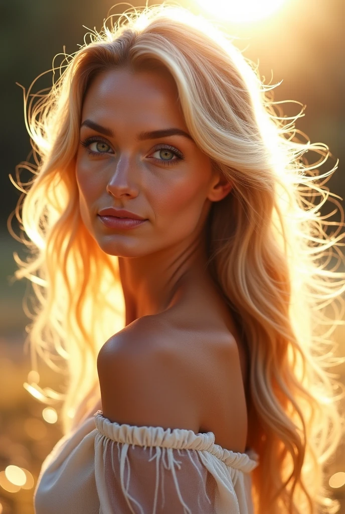 From above. portrait of a gorgeous European blonde woman, age 23, wavy hair. 
she’s a playboy magazine model. She has a subtle smile and flirts with the camera,
(she’s standing upright in antelope canyon, in the sunset light:1.2)
perfect eyes, perfect hands, perfect body, perfect hair, perfect breast, hair behind ear, blurry foreground, UHD, retina, masterpiece, accurate, anatomically correct, textured skin, super detail, high details, high quality, award winning, best quality, highres, 16k, 8k,