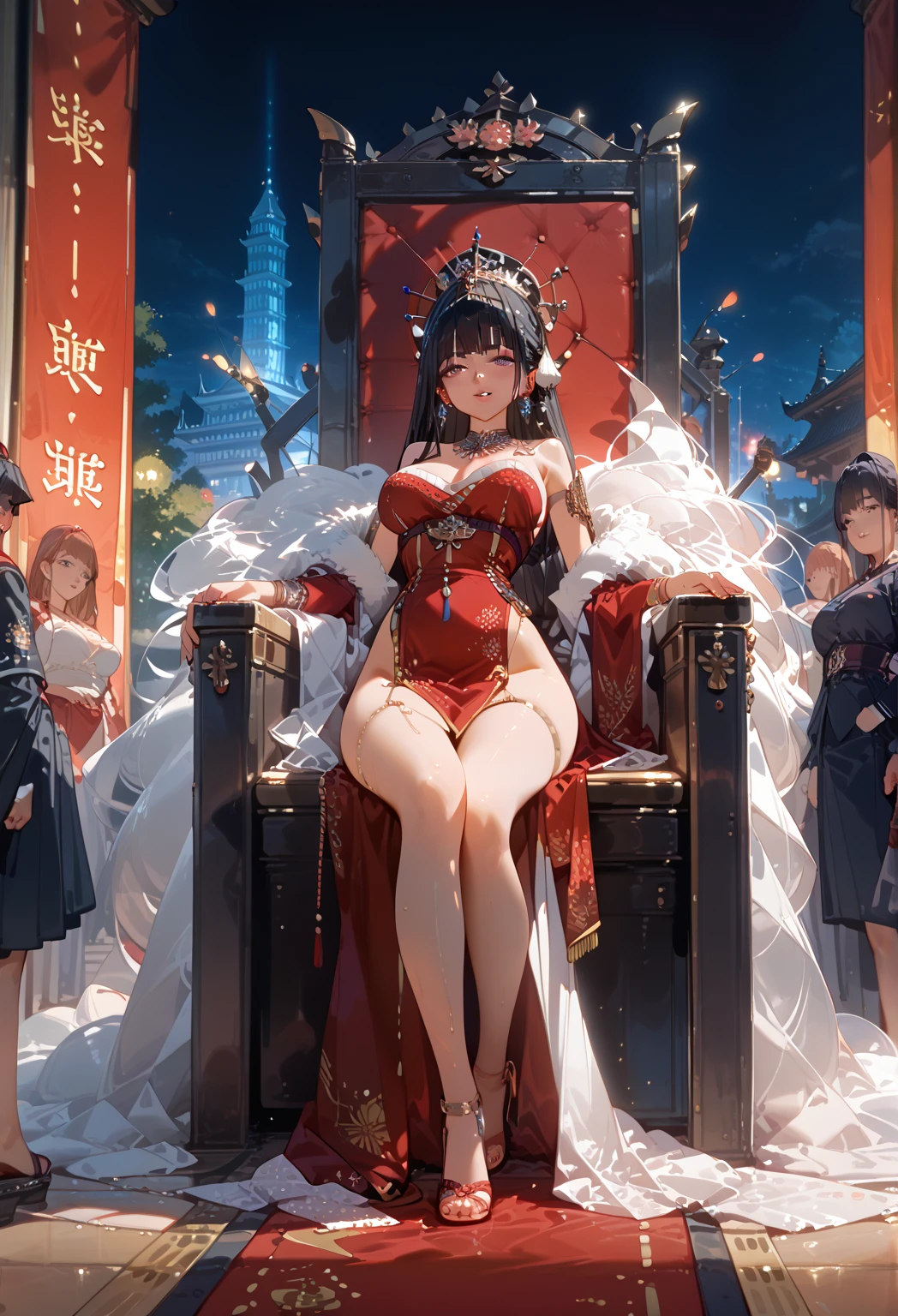 ((Masterpiece)), (Best Quality),callidef , (NSFW:1.5), Full Body