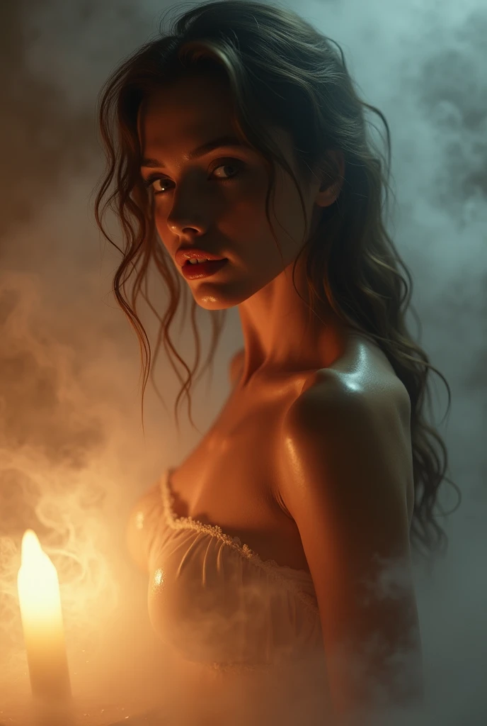 Exposed breast