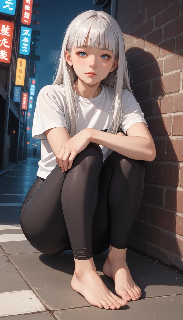 ((NSFWSTILLSHOW))、no extra arm:2、no extra hand:2、no extra leg:2、((solo 1girl))、{full length|Full height|all-fours|Half squatting|Flying|Jumpping|Ass focus、looking ahead}、{Wide Shot:1.5|Drone view|OverHeadShot|From below:1.5}、(wetted Porcelain skin、Wetted White skinny bodysuit)、Very thin and soft fabric、wetted face、{wetted hair|Floating hair|Shiny hair|Black hair|Blonde hair|Silver hair|Short Bob|Half Up|Curly hair}、Detailed Clear Nipples、detailed crotch、(The  shape of the pubic area is Clearly Visible:1.2)、ass visible through thighs:1.3、Nipple shadow、(masterpiece, Best quality)、(((Photorealsitic:1.37)))、(BokeH)、smooth shading、({childish|Gigantic cleavage:1.37})、((((detailed beautiful face))))、Darkbackground、neons、zydG、high collar、elbow_gloves、Floating in the SPACE、Blue Earth、{dreamlike|creative refinement}、