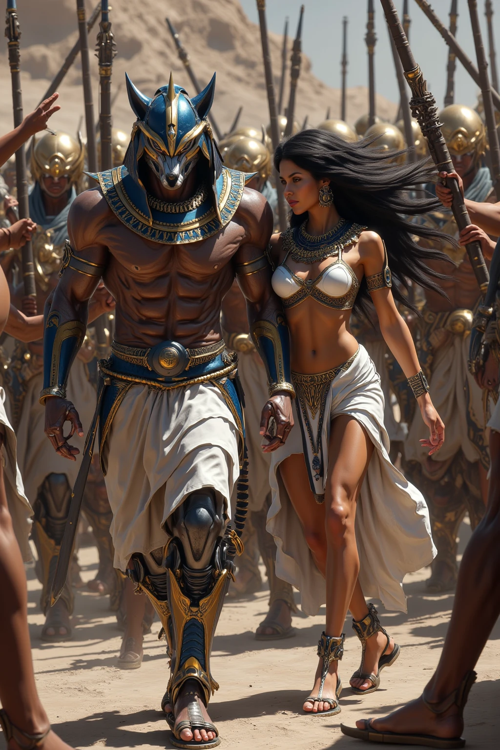 Photo of (arabian princess:1.5) Packed hall standing in the background々and衣装を着て (Cyberpunk Desert:1.3), (Exotic Royal Palace:1.5) and (sunset sky:1.2). In a complex hijab, Long vest in jewelry with gold embroidery, detailed face and eyes, (very detailed:1.4), 8K, realistic, (long dark brown hair:1.2), (young woman:1.1), Written by Jeremy Mann, Written by Sandra Chevrier, Written by Maciej Cuchara, (shadows and highlights:1.3), True Shadow, 。.3D, (golden hour lighting:1.3), (by Michelangelo:0.9), Art stations and deviations, Greg Rutkowski and Alphonse Much
