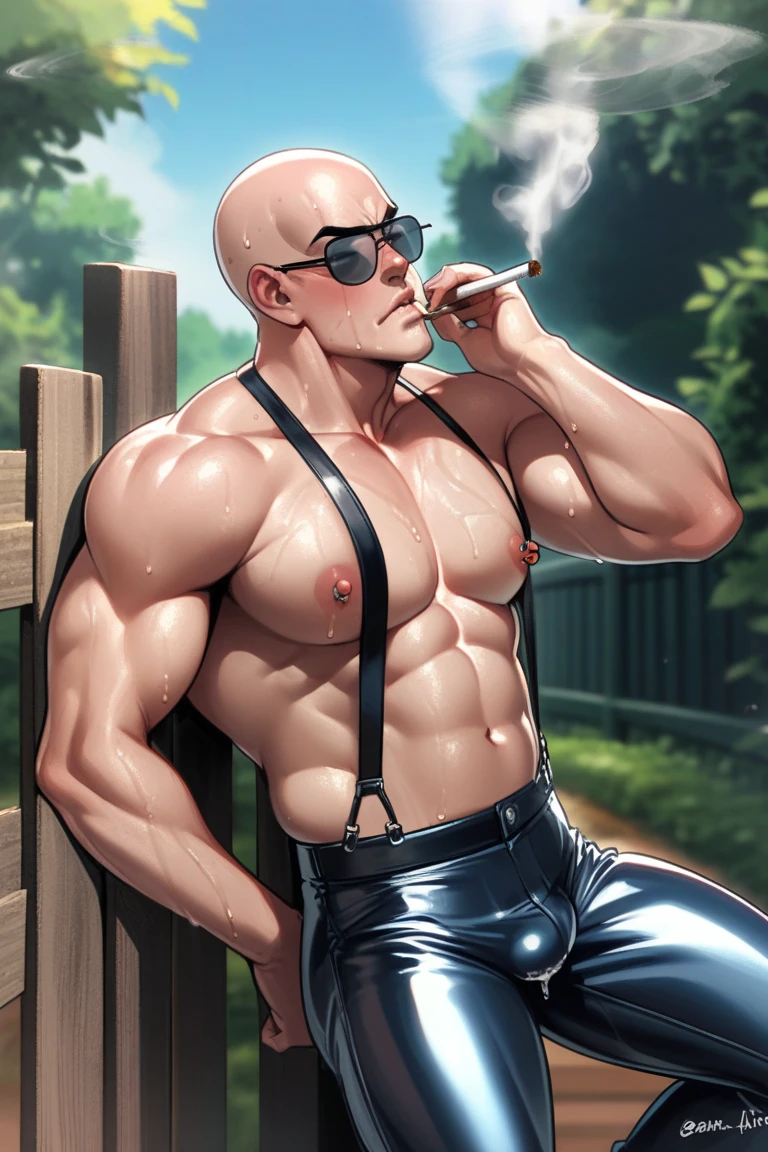 (masterpiece best quality 8k ultra-detailed:1.5) ultra realistic, ((solo cute baby face male, restrained,shackles, muscular handsome)) torture chamber (((perfect face,perfect eyes))) ((nude,nsfw,cowboy shot)) (undercut), shiny skin tan skin,perfect penis,extreme detailed sharp BREAK best quality (ecstasy:1.3) (vulgarity:1.3) (fucked silly) (steam) (wet:0.8) (trembling:0.8) (tears:0.7) (drooling:0.6) (sweat:0.8) embarrassed blush