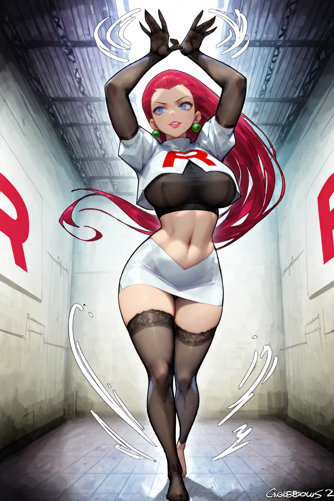 masterpiece, best quality, beautiful art, high resolution, well formed hands, body and fingers, 1 woman, solo, Mari Setogaya ,adult, grown up, cosplaying as Mai Shiranui , mai_shiranui_cosplay, adult, large and round breasted, cleavage, full body , hair ribbon, gorgeous legs and, thighs, sexy Japanese clothes, hair ornament , sexy legs , hips and thighs, ryona , in peril, she is being beaten up by her opponent, she is knocked down and she is slapped in the face , she is pushed against the wall, being humiliated by her opponent, receiving the impact of her opponent's attacks, closed eyes, screaming in pain and agony, heroine in peril, ryona and perilous scene, bouncing breasts, weak and helpless, martial arts tournament on the beach
