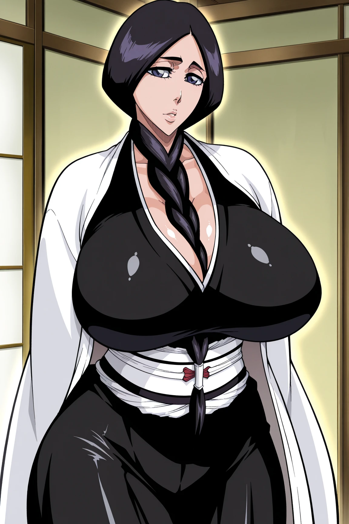 a sexy girl at the fair, black hair,big breasts, tight miniskirt, cleavage, white see-through shirt, belt, very sexy, lascivious, masterpiece, 8k, ultra-detailed, realistic, photo-realistic, vivid colors, studio lighting, beautiful detailed eyes, beautiful detailed lips, extremely detailed face,pregnant