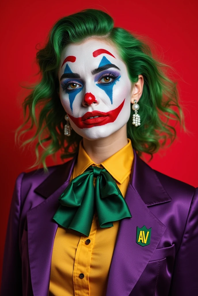 Yoongi in a joker outfit (cueca costume)